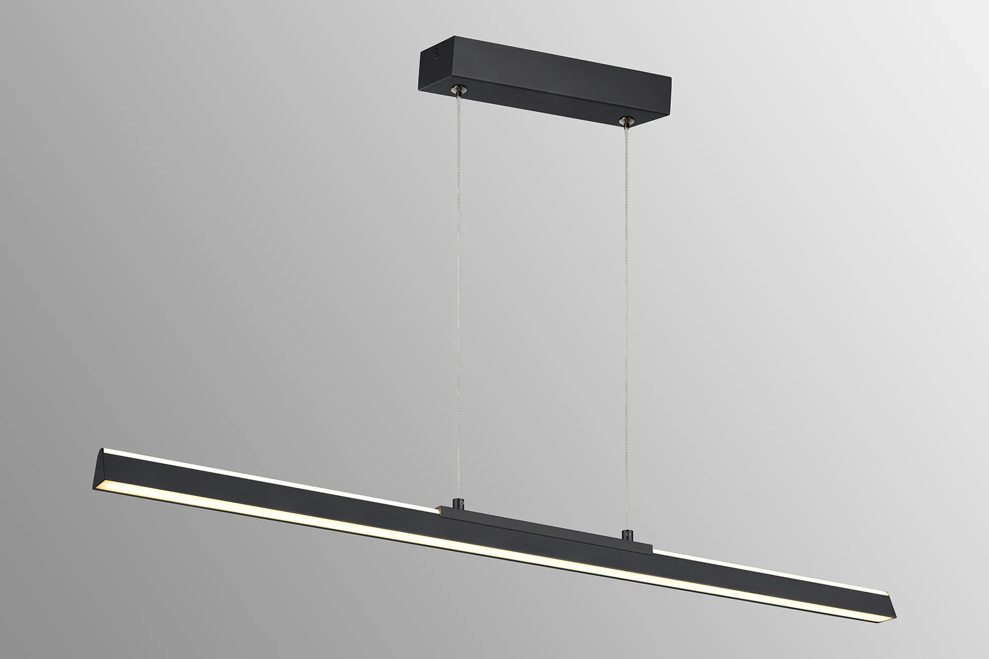 Lineal 1.5m Linear Bi-directional Pendant 54W LED 3000K Sand Black M8960  Mantra Lineal Bi-directional